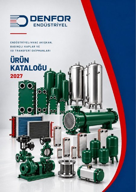 Denfor Endüstriyel Ürün Kataloğu 2027 kapağı